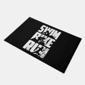 Triathlon Triathlet ドアマット (アングル)