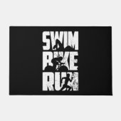 Triathlon Triathlet ドアマット (正面)