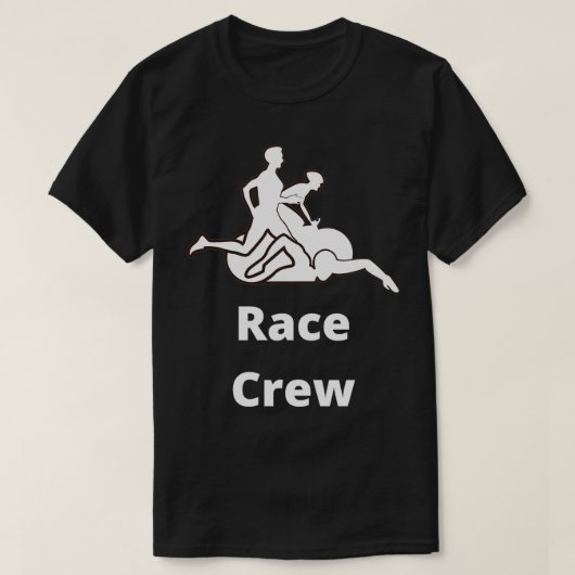 TriathlonRaceクルー Tシャツ (デザイン正面)