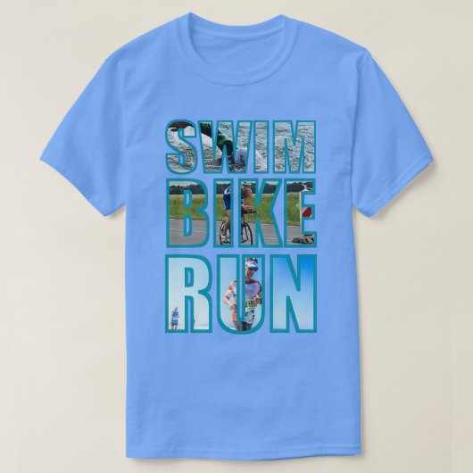 TriathlonSwimBikeRun Tシャツ (デザイン正面)