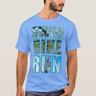 TriathlonSwimBikeRun Tシャツ