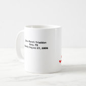 TriathlonTeamのコーヒー・マグ コーヒーマグカップ (正面左)