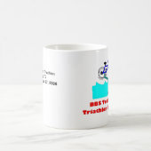 TriathlonTeamのコーヒー・マグ コーヒーマグカップ (中央)