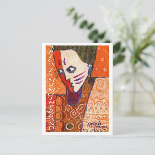 TRIBAL_2MAN[1] ポストカード (スタンド正面)