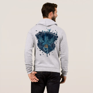 Tribal Armor Dragon Paint Splotch Design Hoodie パーカ