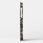 Tribal art pattern. Ethnic geometric print. Aztec Case-Mate iPhoneケース (裏面 / 左)
