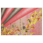 Tribal Autumn Wallpaper. Boho Butterfly Textile ファブリック (ファットクウォーター)