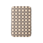 Tribal Aztec Cross Pattern Absorbent Mat バスマット (正面縦)
