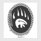 Tribal Bearステッカーカスタムデカール シール (シート)