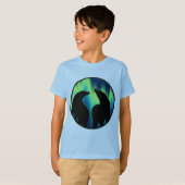 Tribal Bear Art Kid's Sweatshirts Bears Shirts Tシャツ (正面フル)