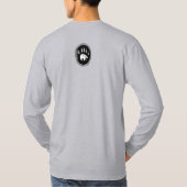 Tribal Bear Art Shirt Bear Claw Men's T Shirts Tシャツ (裏面)