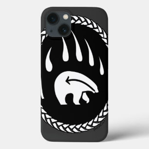 Tribal Bear iPadケース先住民Art Bear iPadケース iPhone 13ケース
