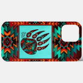 Tribal Bear PawケースメイトiPhoneケース Case-Mate iPhoneケース (裏面 (横))