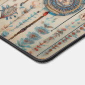 Tribal Boho Elementsデスクマット デスクマット (コーナー)