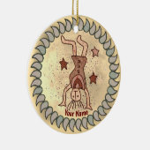 Tribal Cartwheel セラミックオーナメント (右)