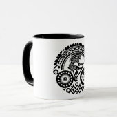 Tribal Cyclist マグカップ (正面左)