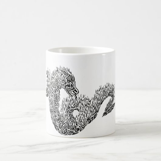 tribal dragon コーヒーマグカップ (中央)