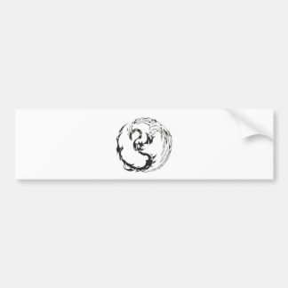 tribal dragon バンパーステッカー
