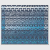 Tribal ethnic seamless ラッピングペーパー (フラット)