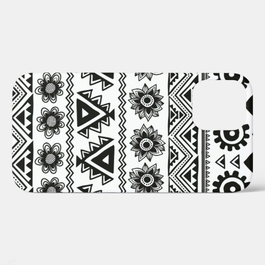 Tribal ethnic seamless Case-Mate iPhoneケース (裏面 (横))