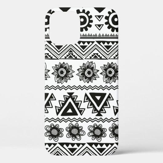 Tribal ethnic seamless Case-Mate iPhoneケース (裏面)