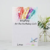 Tribal Feather誕生日の女の子ゲームの願い (スタンド正面)