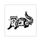 Tribal Ferret Tattoo Design ラバースタンプ (インプリント)