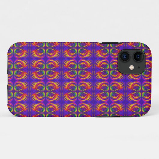 Tribal Fiery iPhoneケース Case-Mate iPhoneケース (裏面(横))