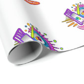 TRIBAL FROWNIE EMOJI MEEMOGIE ラッピングペーパー (ロールコーナー)