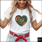 Tribal Geometric Heart This Too Shall Pass Tシャツ