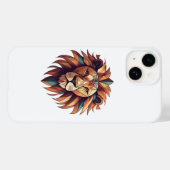 Tribal Geometric Lionロゴモバイルカバー Case-Mate iPhoneケース (裏面 (横))