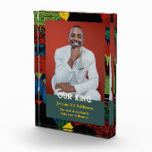 Tribal Gifts for African American Black Men Father フォトブロック (右)