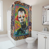 Tribal Grace: Afrocentric Art for Bath & Beyond シャワーカーテン (インサイチュ)
