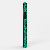 Tribal GreenとBlack iPhoneケース Case-Mate iPhoneケース (裏面/右)