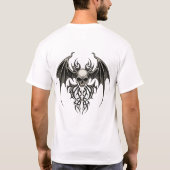 Tribal Guardian Skull Tシャツ (裏面)