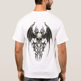 Tribal Guardian Skull Tシャツ