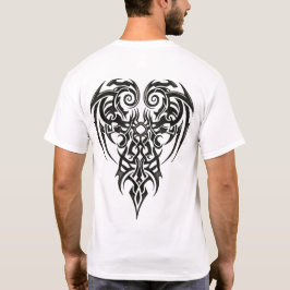 Tribal Heart Shield Tシャツ