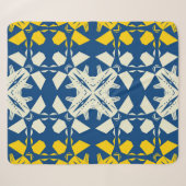 Tribal like asian feel seamless pattern, abstract シェルパブランケット (正面(横))