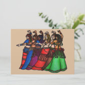 Tribal Line belly dance  招待状 (スタンド正面)