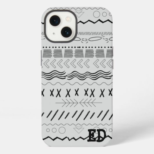 TRIBAL LINE(LG) Case-Mate iPhoneケース iPhone 13ケース (裏面)