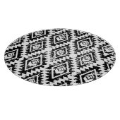 Tribal Navajo:白黒幾何学的。 カッティングボード (角)