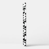Tribal Navajo:白黒幾何学的。 Case-Mate iPhoneケース (裏面 / 右)