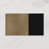 Tribal New Mexico羽毛ビジネスカード 名刺 (裏面)