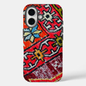 Tribal Patchwork Red Kilim Pattern Phone Case Case-Mate iPhoneケース (裏面)