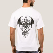 Tribal Phoenix Wings Tシャツ (裏面)