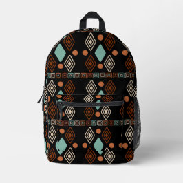 Tribal Printed Backpack プリントバックパック