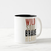 Tribal Queen Wild Soul Two-Tone Coffee Mug ツートーンマグカップ (正面右)