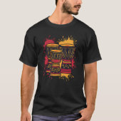 Tribal Rhythm Art  Tシャツ (正面)
