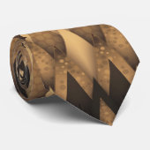 TRIBAL RUSTIC TRIANGULAR PATTERN  ネクタイ (ロール)