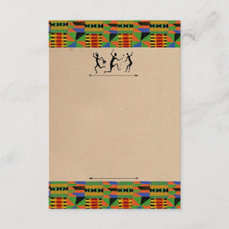 Tribal Safariパーティー招待状/RSVPカスタマイズ可能カード 出欠カード